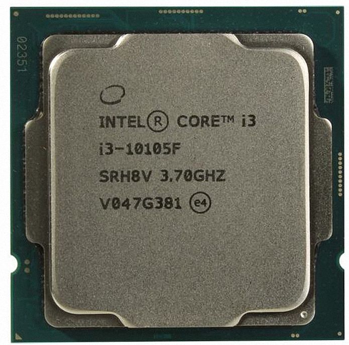 Intel Core i3-10105F 4C 8T 3.7GHz to 4.4GHz Socket 1200 Comet Lake-R 14NM 6MB 65W Mar 2021