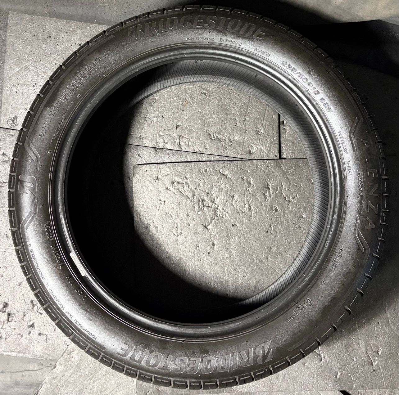 2024年製 約7.3～7.8分山 ブリヂストン BRIDGESTONE アレンザ ALENZA H