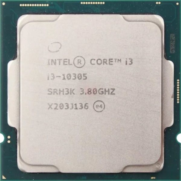 Intel Core i3-10305 4C 8T 3.8GHz to 4.5GHz Socket 1200 Comet Lake-R 14NM 8MB 65W Mar 2021