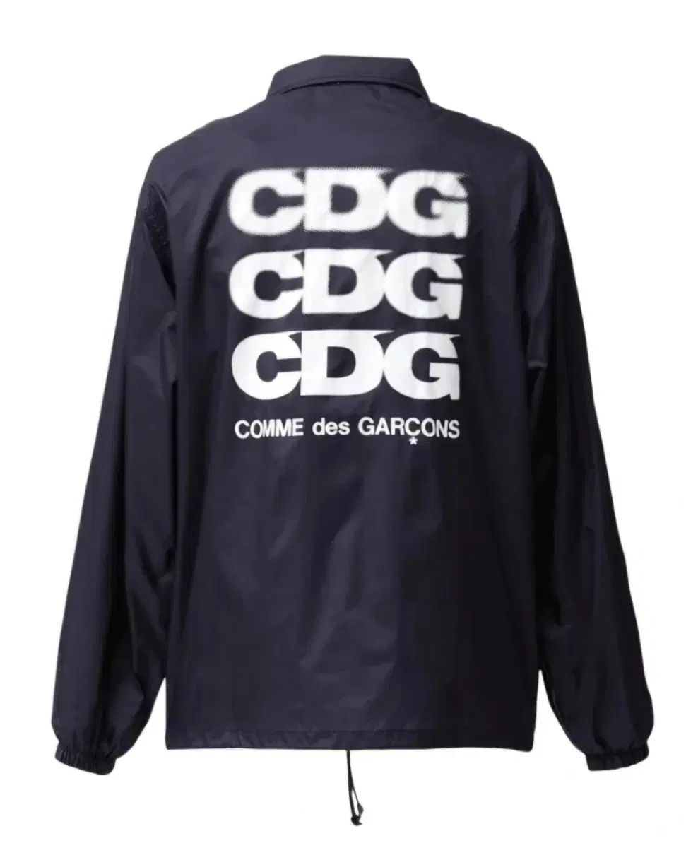 (正規品/新品) CDG ロゴ COACH コーチ ジャケット ネイビー
