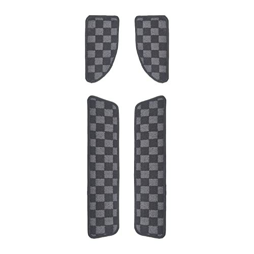 エブリイワゴン DA17W 適合 サイド エントランスマット 汚れ防止 ステップマット (チェック)ts fbaa2139