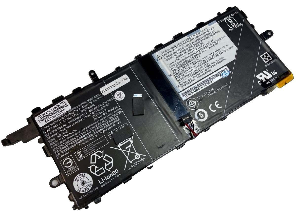 【純正】Thinkpad x1 tablet-20jcs1cq00 7.5V 37Wh lenovo ノート PC ノートパソコン 純正 バッテリー 電池