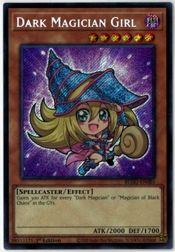 遊戯王/英語版/EU版/ブラック・マジシャン・ガール/Dark Magician Girl