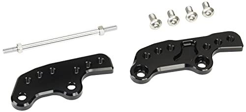 R★ポッシュフェイス(POSH FAITH) バイク用品 ステップアッププレート ブラック NINJA250 034072-06