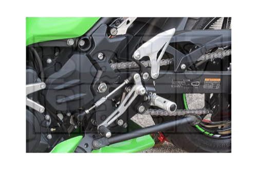 R★ベビーフェイス(BABY FACE) セットバックプレート ブラック Ninja250/400 002-BK003BK