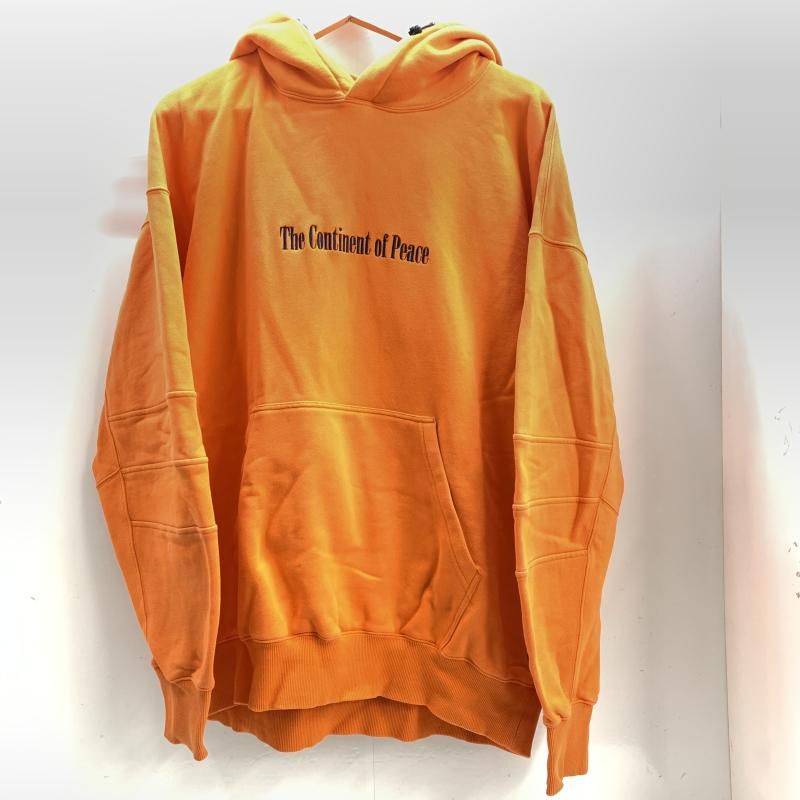 【中古】THE NORTH FACE TRANS ANTARCTICA HOODIE XXL オレンジ NT62332 ザノースフェイス[92]