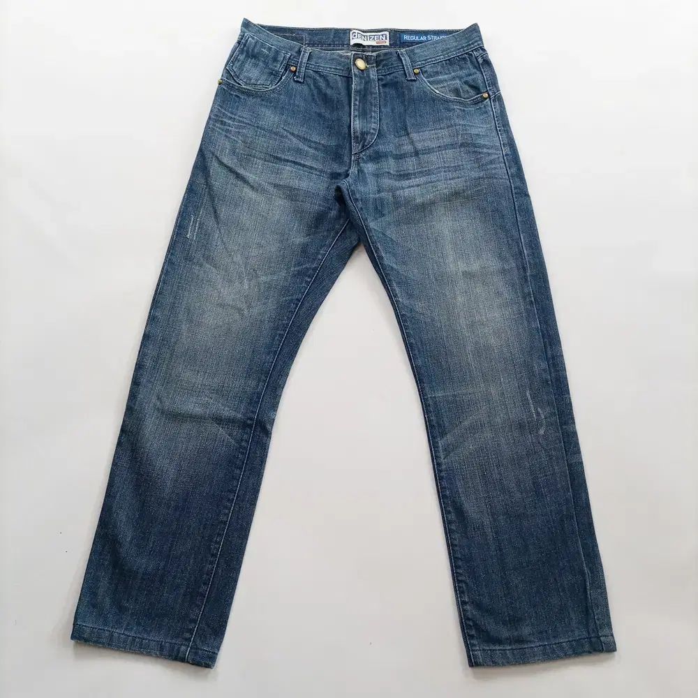 リーバイス デニムパンツ サイズ32 ストレート ウォッシュ カジュアル 
