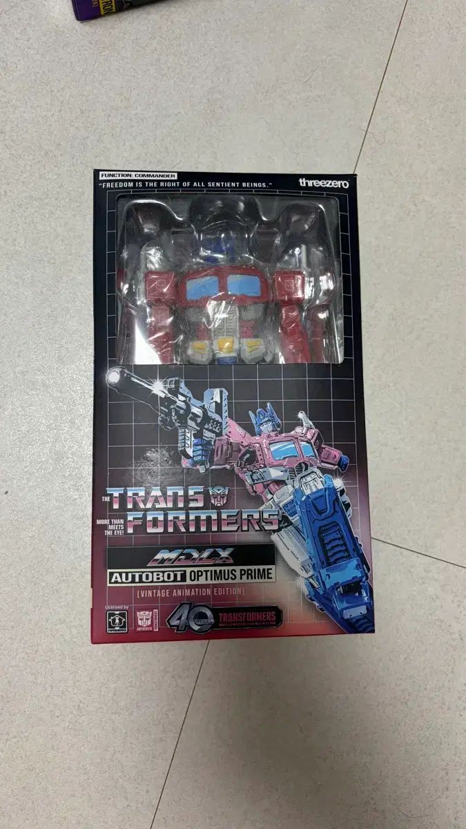 トランスフォーマー threezero mdlx オプティマスプライム ヴィンテージ