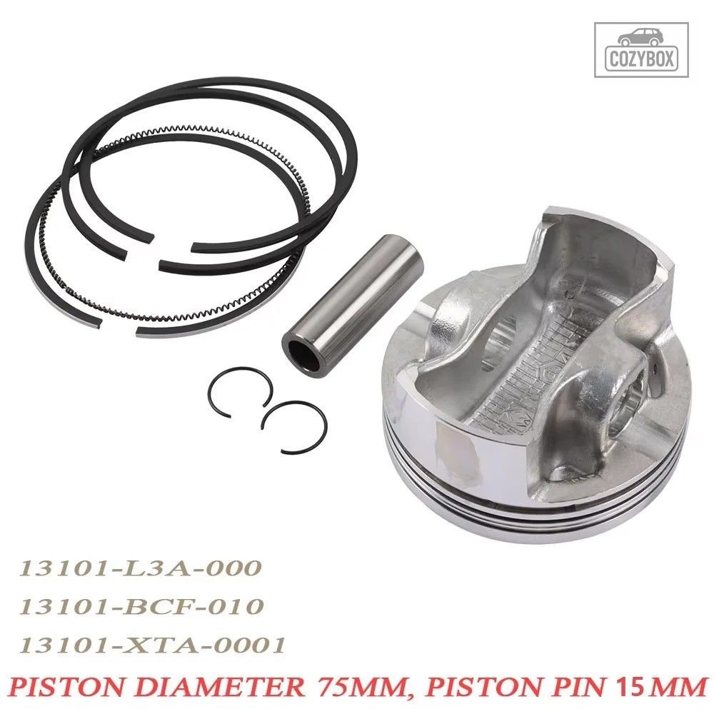 ベスパ GTS GTV 300 GTS300 GTV300 ピストンとリング ピストン直径 75 mm 13101-L3A-0