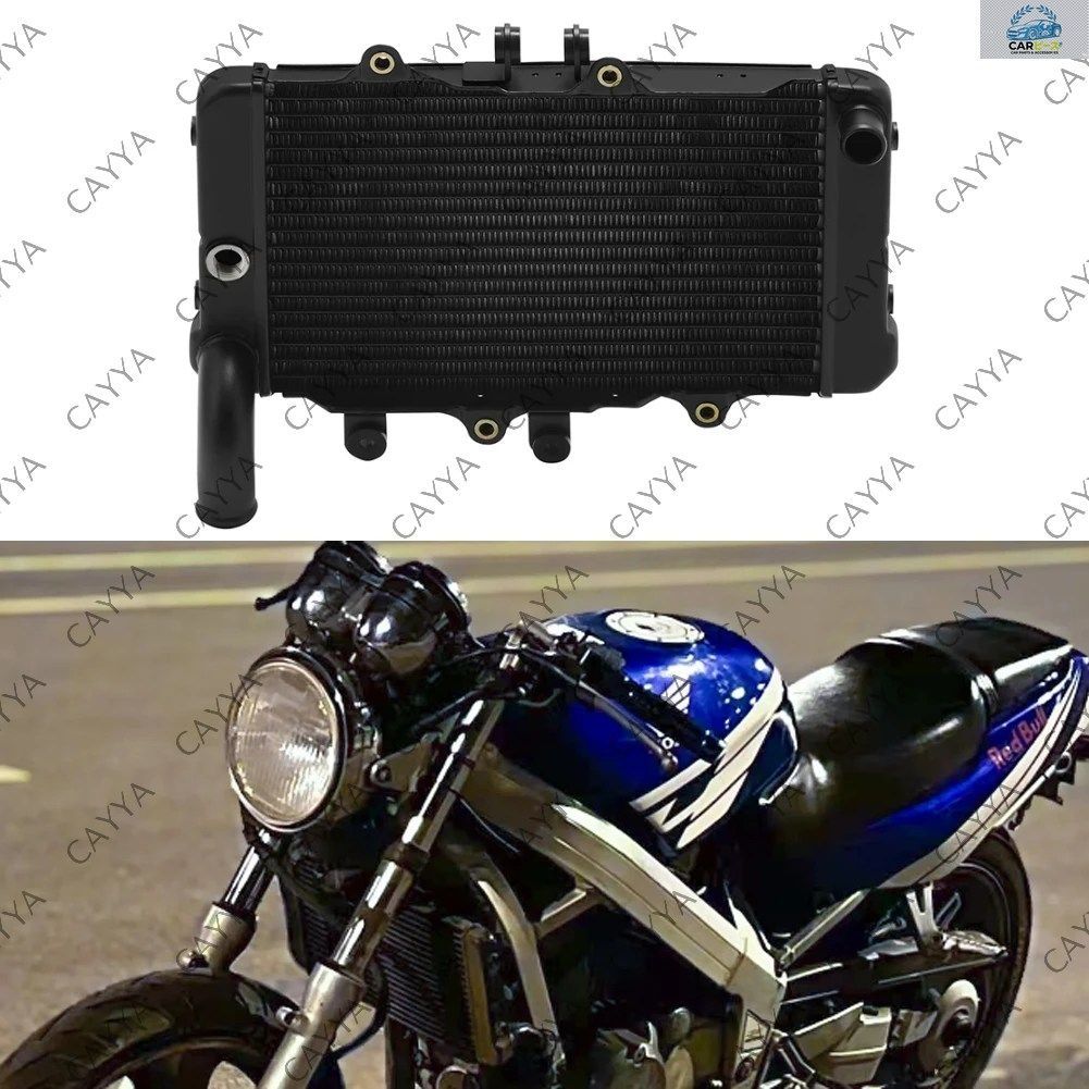 ホンダ BROS 400 (1988-1990)、BROS 650、NTV650 用オートバイ交換用ラジエータークーラー