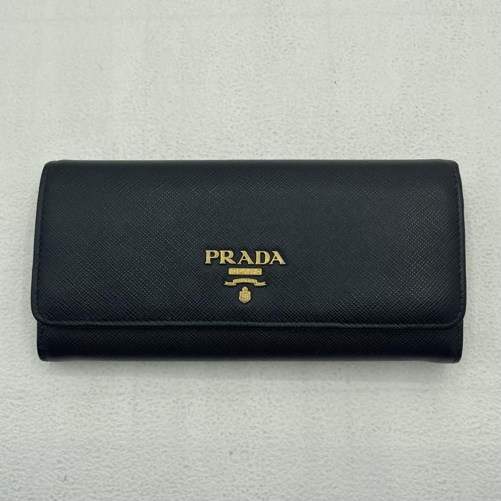 【中古】PRADA サフィアーノレザー 長財布[79]