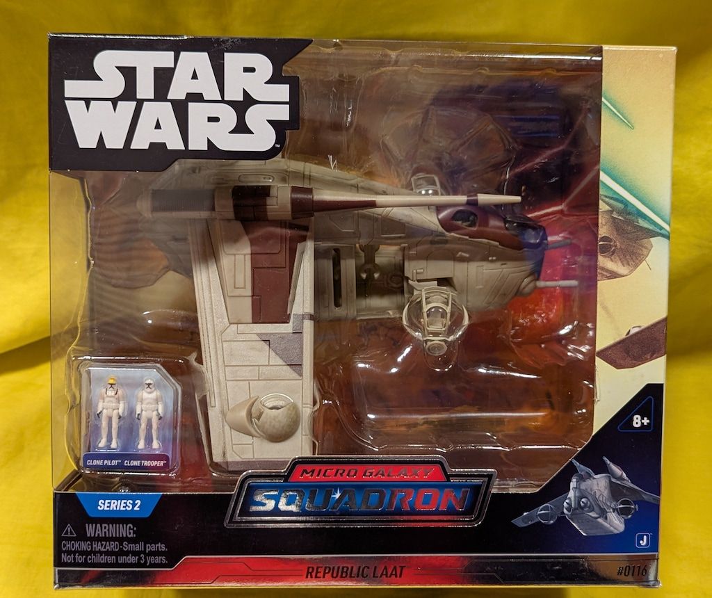 Jazwares MICRO GALAXY SQUADRON REPUBLIC LAAT 42