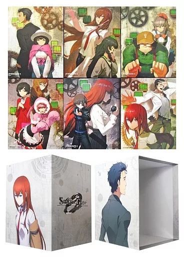 【中古】アニメBlu-ray Disc シュタインズ・ゲート ゼロ 初回版 全6巻セット(アニメイト全巻収納BOX付き)