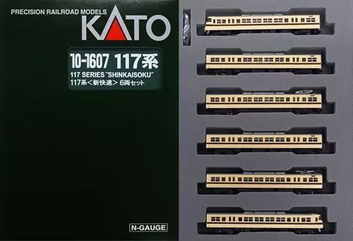 【新品】鉄道模型 1/150 117系 新快速 6両セット [10-1607]