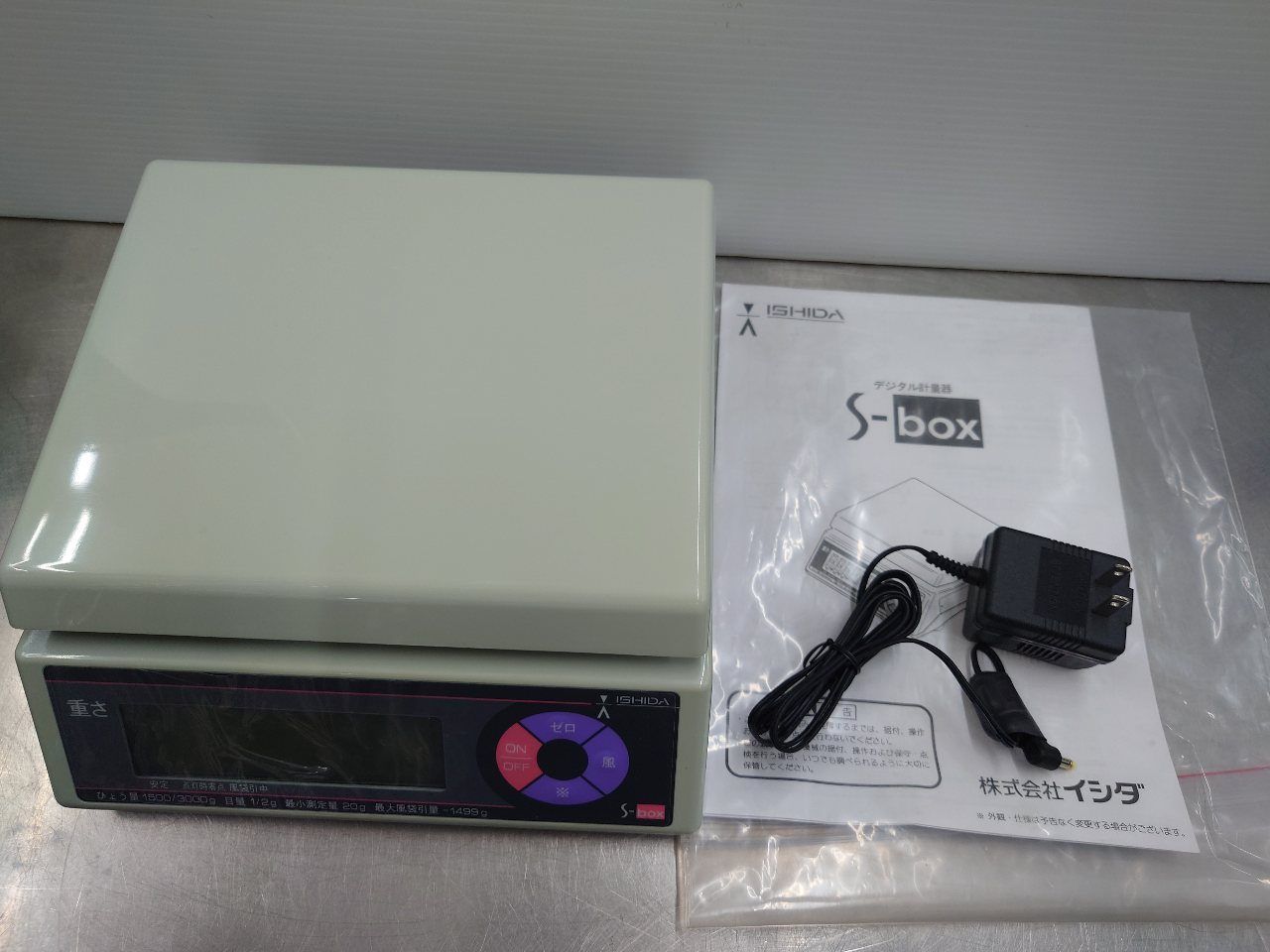 イシダ　ISHIDA　電子秤量計　デジタルはかり　S-boxM-3　囗T巛 10,419円