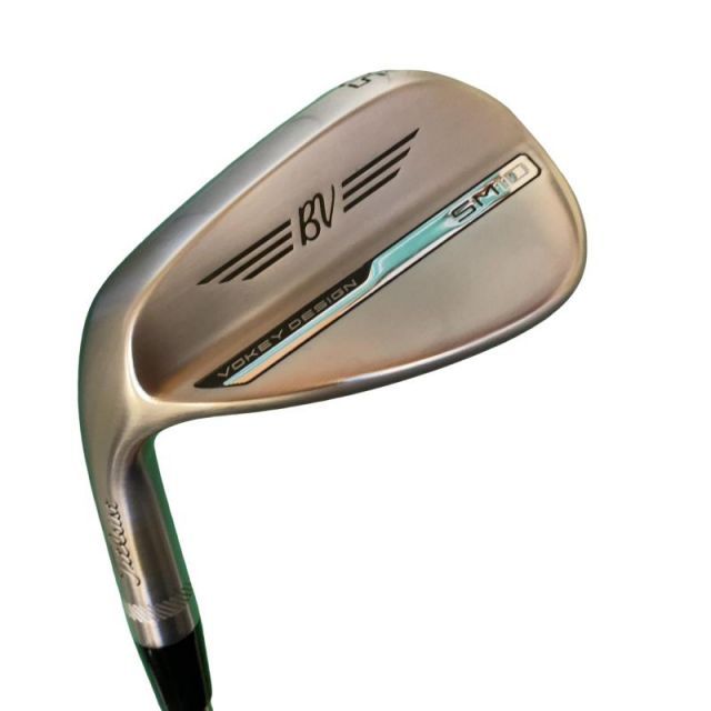 【中古】 タイトリスト VOKEY SPIN MILLED SM10 ツアークロム 50°/08°F レフティ ウェッジ WG 純正特注シャフト (フレックスS) メンズ 男性用 左利き レフティ 左用 Cランク ゴルフクラブ