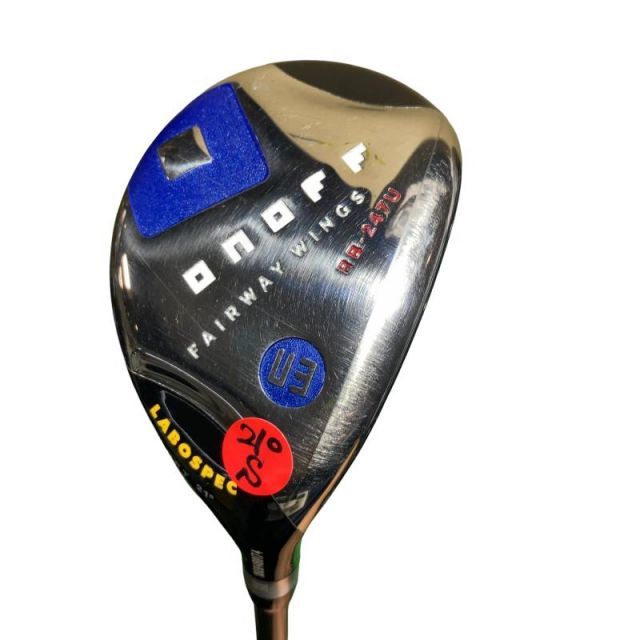 【中古】 ダイワ(グローブライド) ONOFF FAIRWAY WINGS LABOSPEC RB-247U U3 ユーティリティ UT LABOSPEC SHINARI:u70 (フレックスS) メンズ 男性用 右利き 右用 Cランク ゴルフクラブ