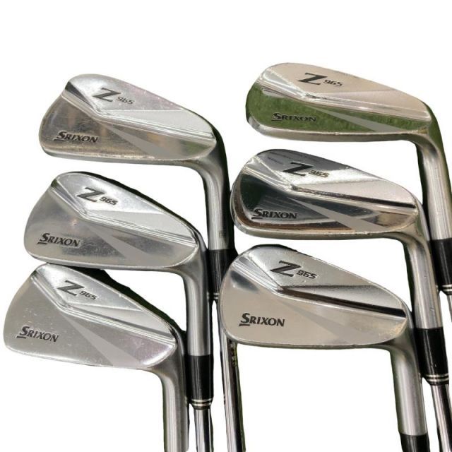 【中古】 ダンロップ SRIXON Z965 6S アイアンセット IR Dynamic Gold (フレックスS) メンズ 男性用 右利き 右用 Cランク ゴルフクラブ