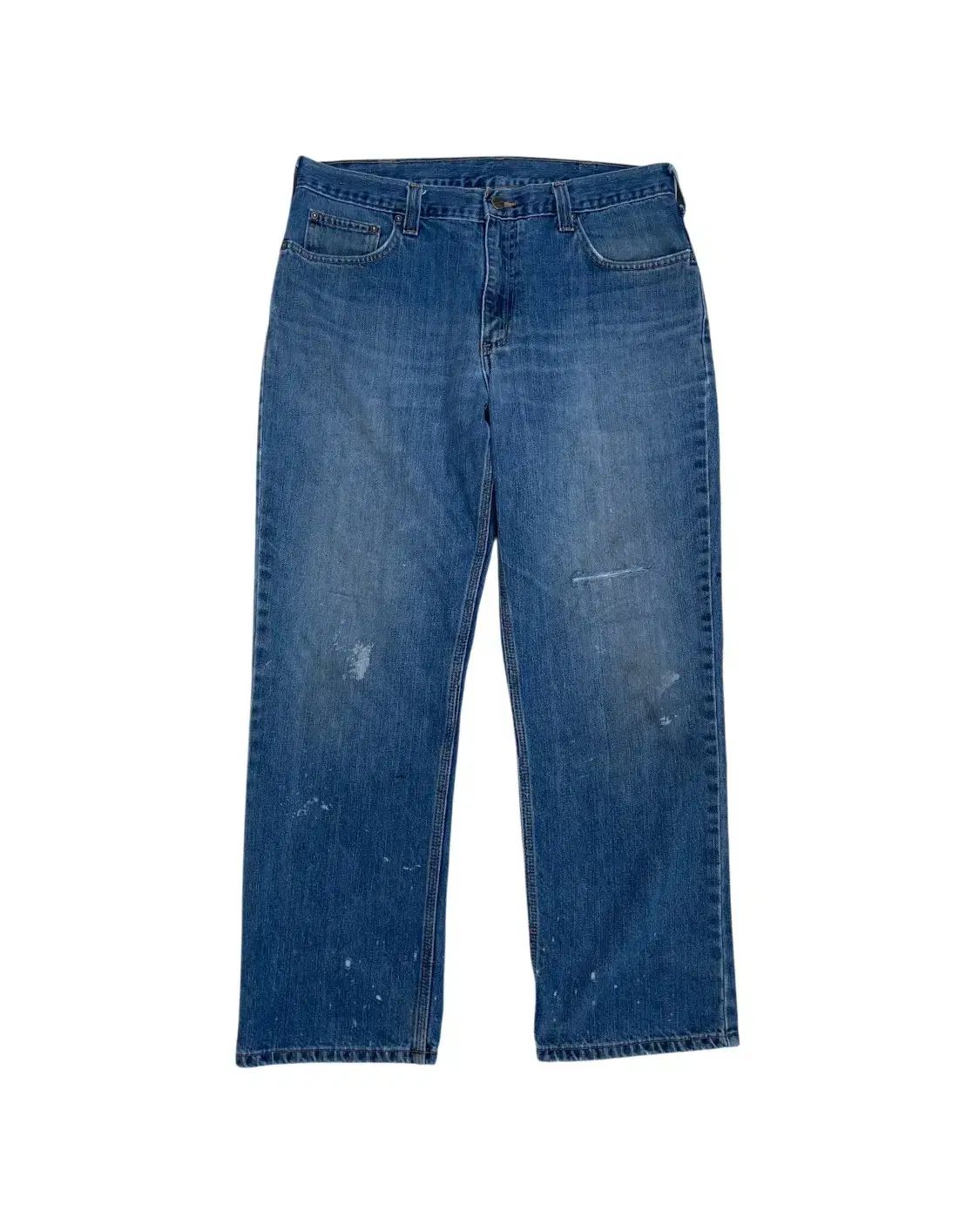 Carhartt カーハート デニムパンツ ジーンズ ライトブルー 古着 W38 