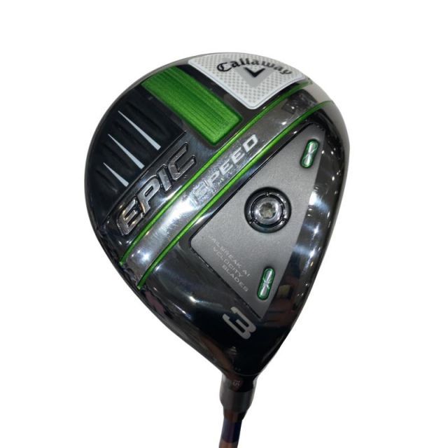 【中古】 キャロウェイ EPIC SPEED 3W フェアウェイウッド FW 純正特注シャフト (フレックスS) メンズ 男性用 右利き 右用 Cランク ゴルフクラブ