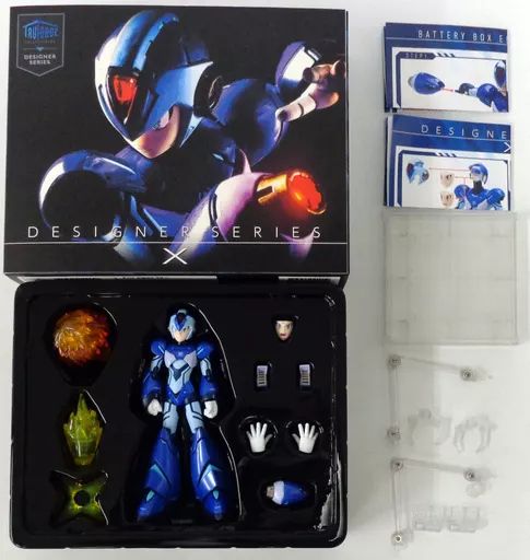 【中古】フィギュア エックス 「ロックマンX」 デザイナーシリーズ アクションフィギュア