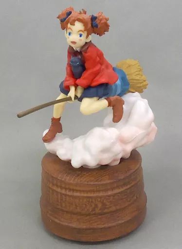 フィギュア 【】フィギュア ほうき乗り 「メアリと魔女の花」 オルゴール