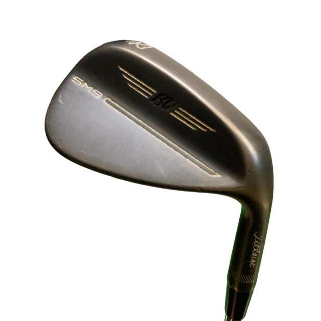 【中古】 タイトリスト VOKEY SPIN MILLED SM9 ジェットブラック 52°/12°F ウェッジ WG Dynamic Gold (フレックスS) メンズ 男性用 右利き 右用 Cランク ゴルフクラブ