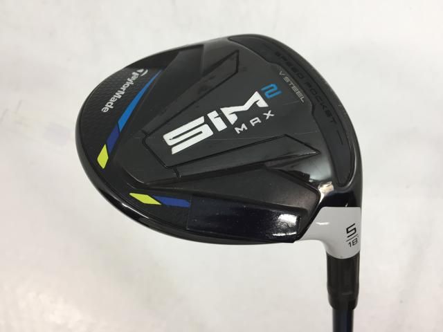 返品OK 【中古ゴルフクラブ】テーラーメイド SIM2 MAX (シム2 マックス) フェアウェイ 2021 (日本仕様) TENSEI BLUE TM50 5W