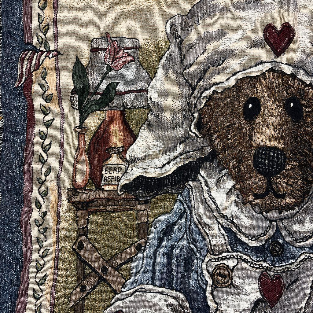ヴィンテージラグ Boyds Bears 天使 テディベア 大判 Boyds Bears