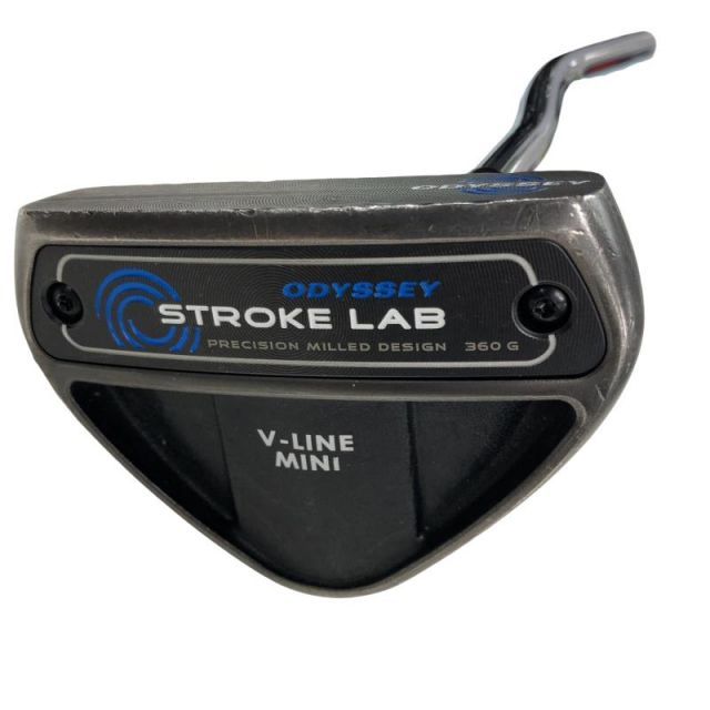【中古】 オデッセイ STROKE LAB V-LINE MINI 34インチ パター PT スチール (フレックスその他) メンズ 男性用 右利き 右用 Cランク ゴルフクラブ