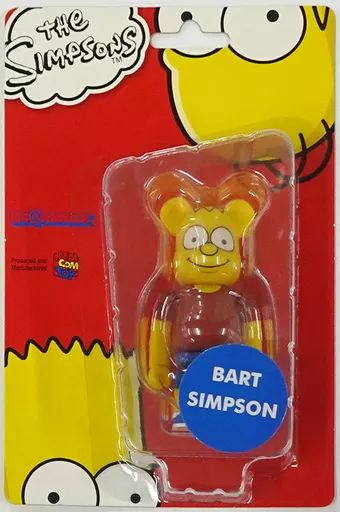 【中古】フィギュア BE＠RBRICK-ベアブリック- BART SIMPSON 100% 「ザ・シンプソンズ」