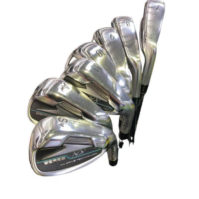 【中古】 本間ゴルフ BERES NX 7S アイアンセット IR NS PRO 850GH neo (フレックスR) メンズ 男性用 右利き 右用 Bランク ゴルフクラブ