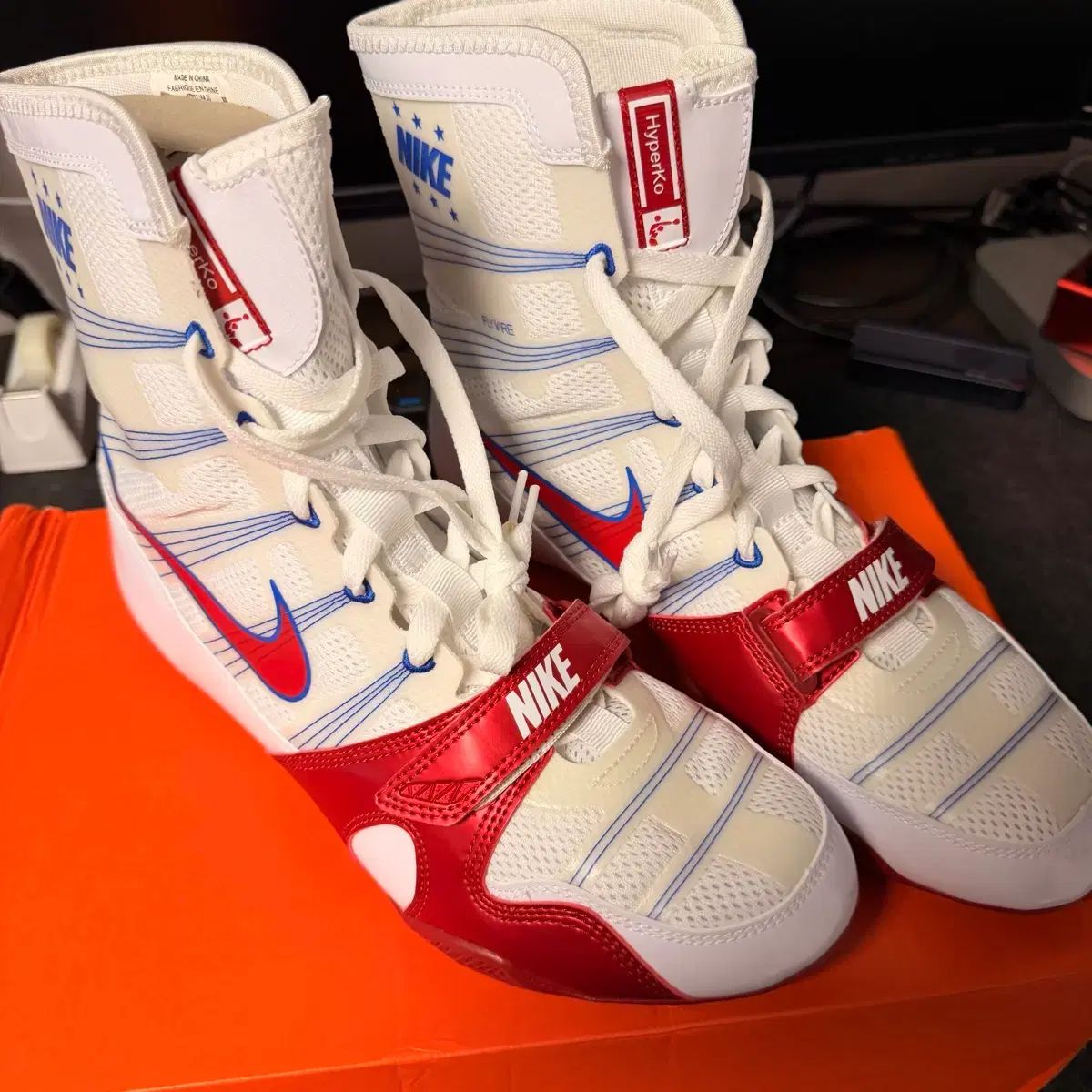 NIKE ナイキ ボクシング シューズ ハイパーKO 白 285 (未開封 新品) 出品