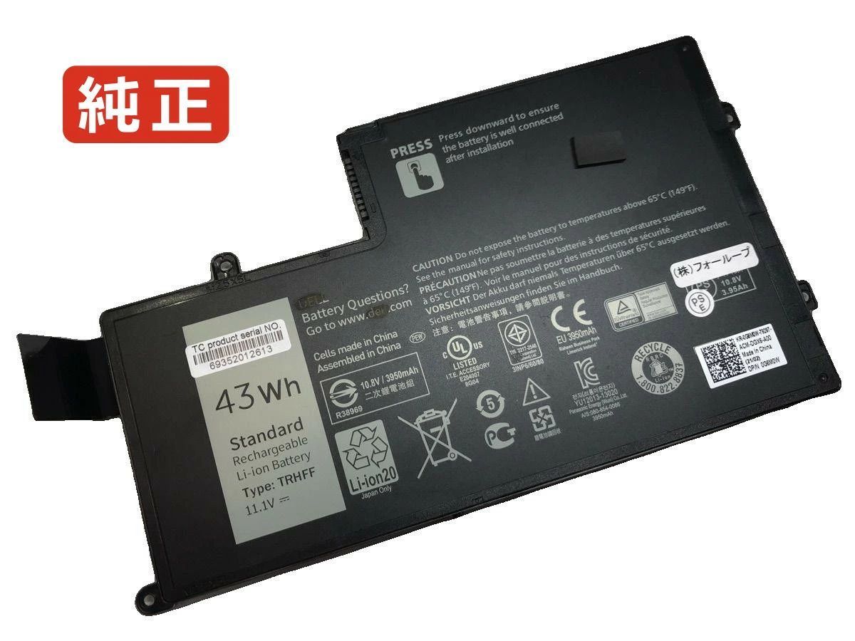 【純正】Inspiron 15-5547 11.1V 43Wh dell ノート PC ノートパソコン 純正 バッテリー 電池