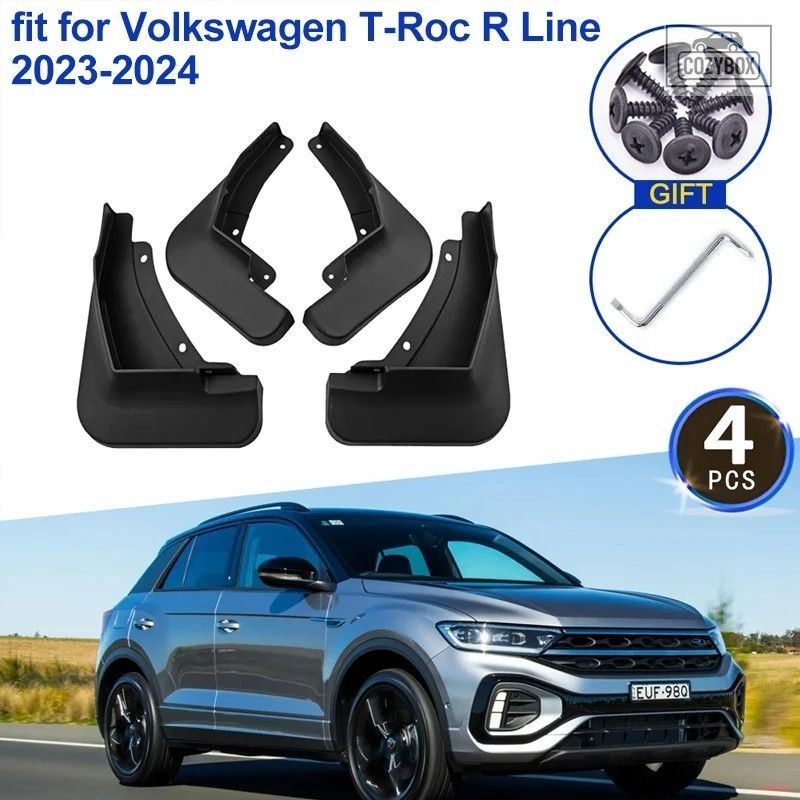 フォルクス ワーゲン VW TRoc T Roc R ライン 2023 2024 カー Accessorie マッドフラ