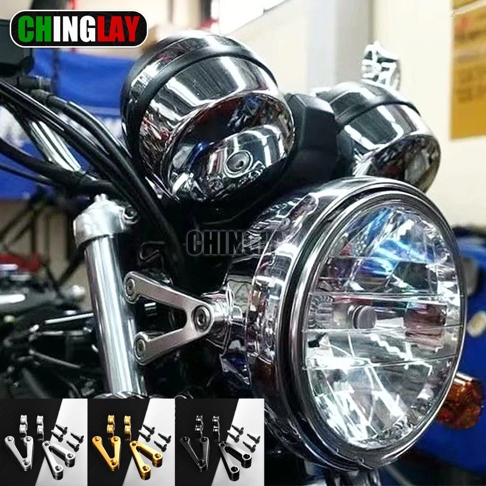 CB400SF ヘッドライトステーキット（ホンダ CB1300SF、CB400SF、CB1100、CB1100EX 対応） - ヘッドライトマウントブラケット
