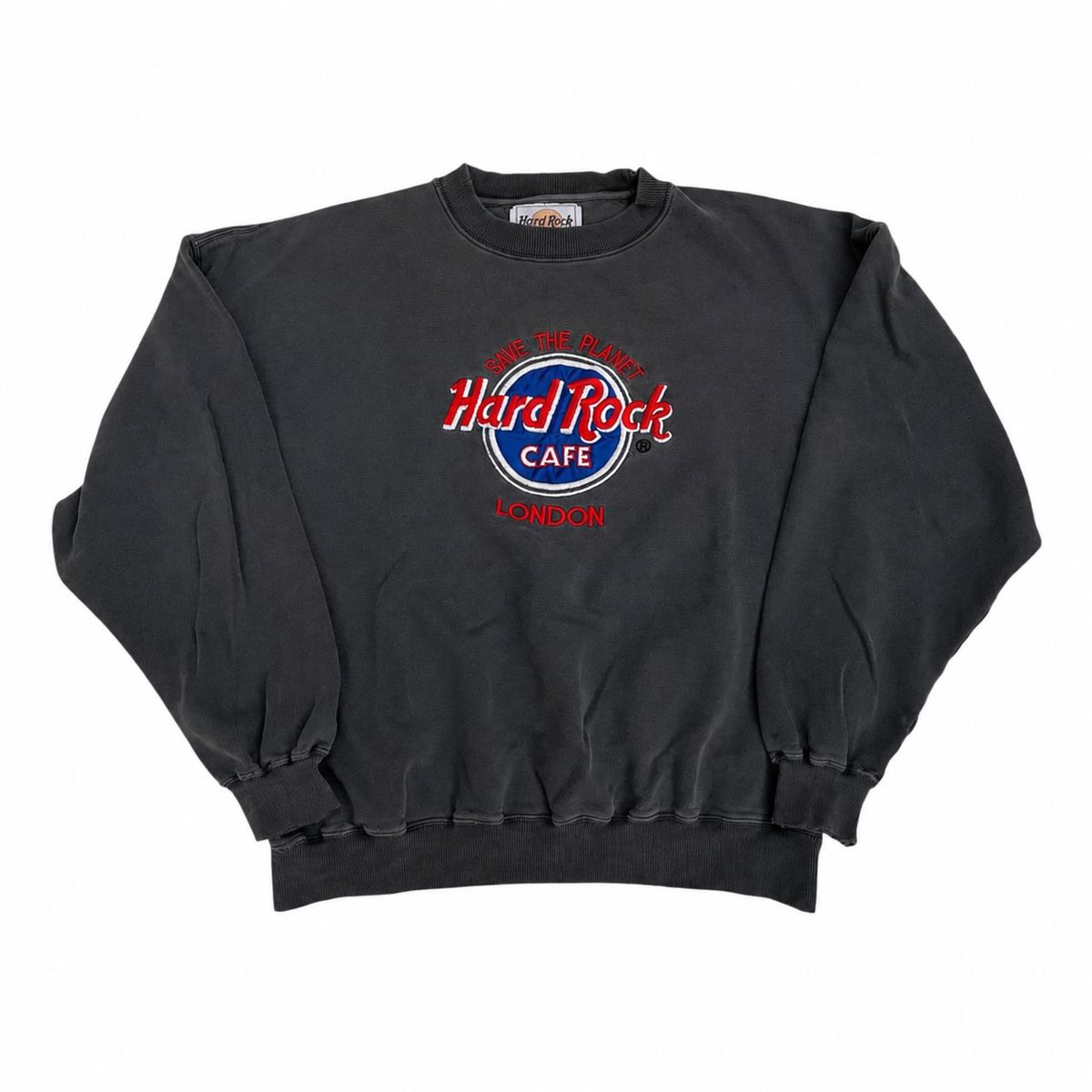 XL HARDROCK ハードロック LONDON グラフィック スウェットシャツ クルーネック e23