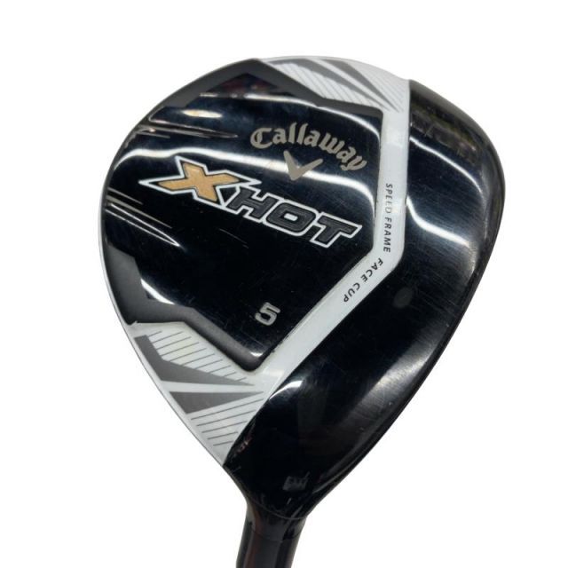 【中古】 キャロウェイ X HOT 5W フェアウェイウッド FW リシャフト (フレックスその他) メンズ 男性用 右利き 右用 Cランク ゴルフクラブ