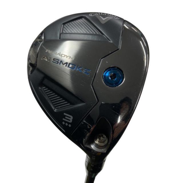 【中古】 キャロウェイ PARADYM Ai SMOKE ◆◆◆ 3W フェアウェイウッド FW 純正特注シャフト (フレックスX) メンズ 男性用 右利き 右用 Cランク ゴルフクラブ