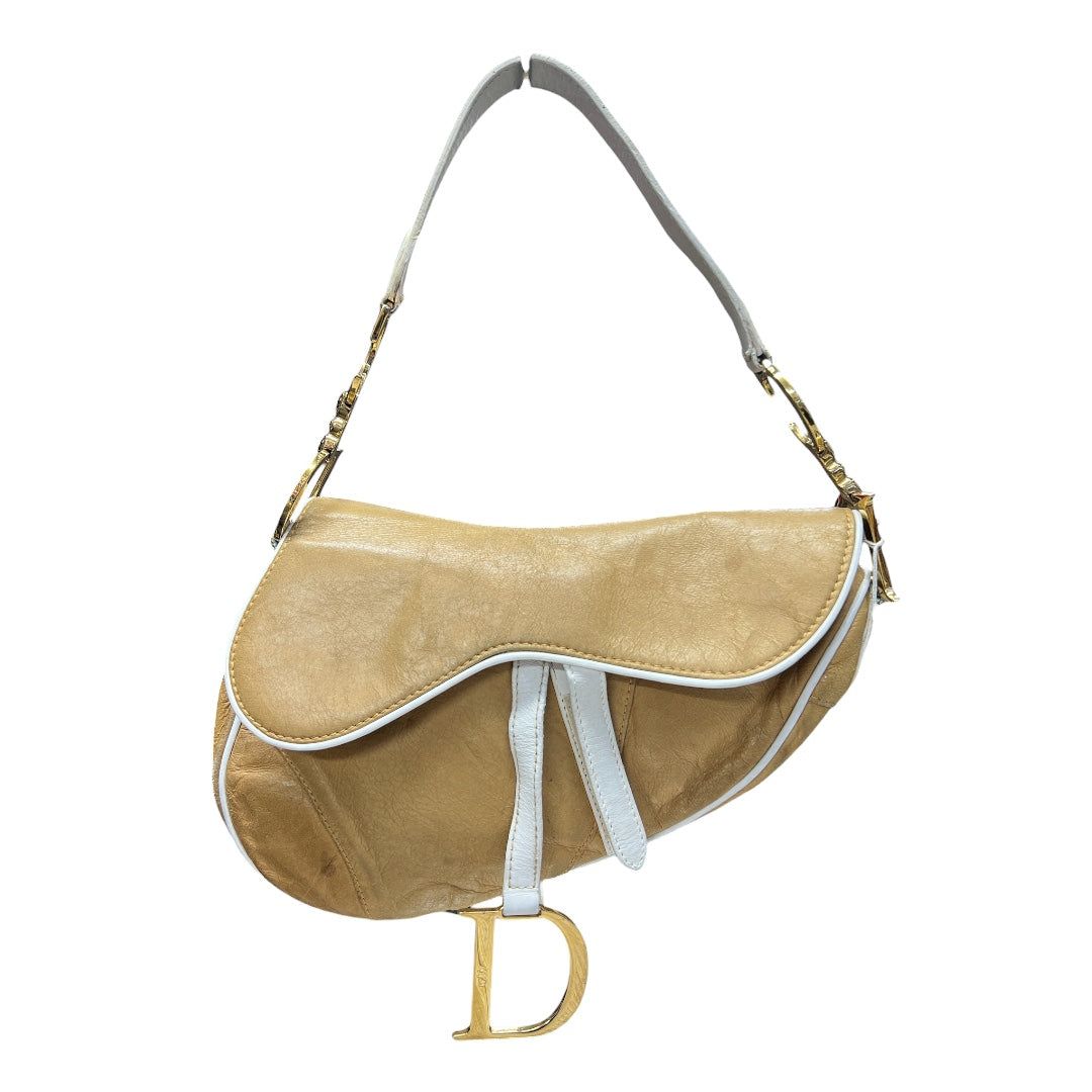 ディオール ハンドバッグ CHRISTIAN Leather Saddle S