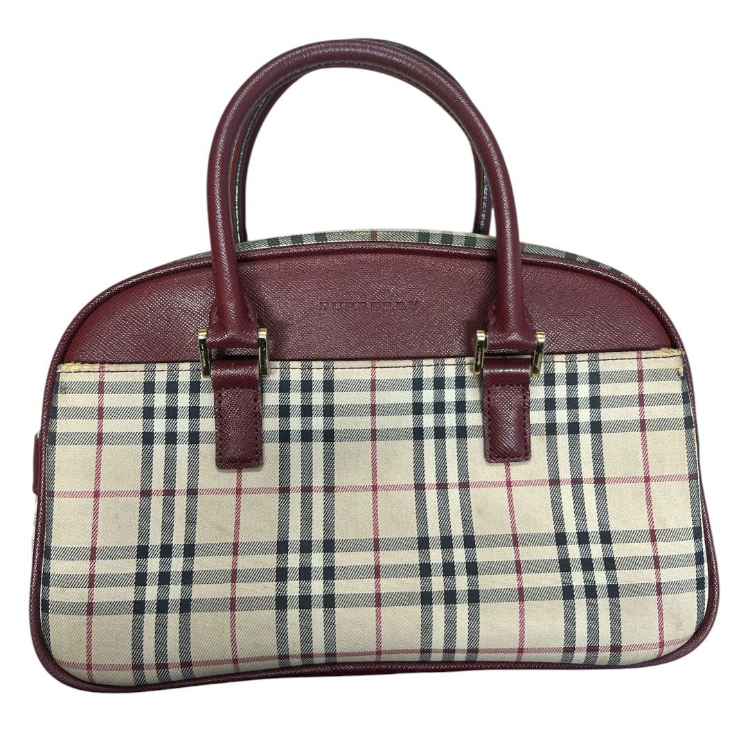 バーバリー ハンドバッグ Nova Check Handbag Beige/Bo