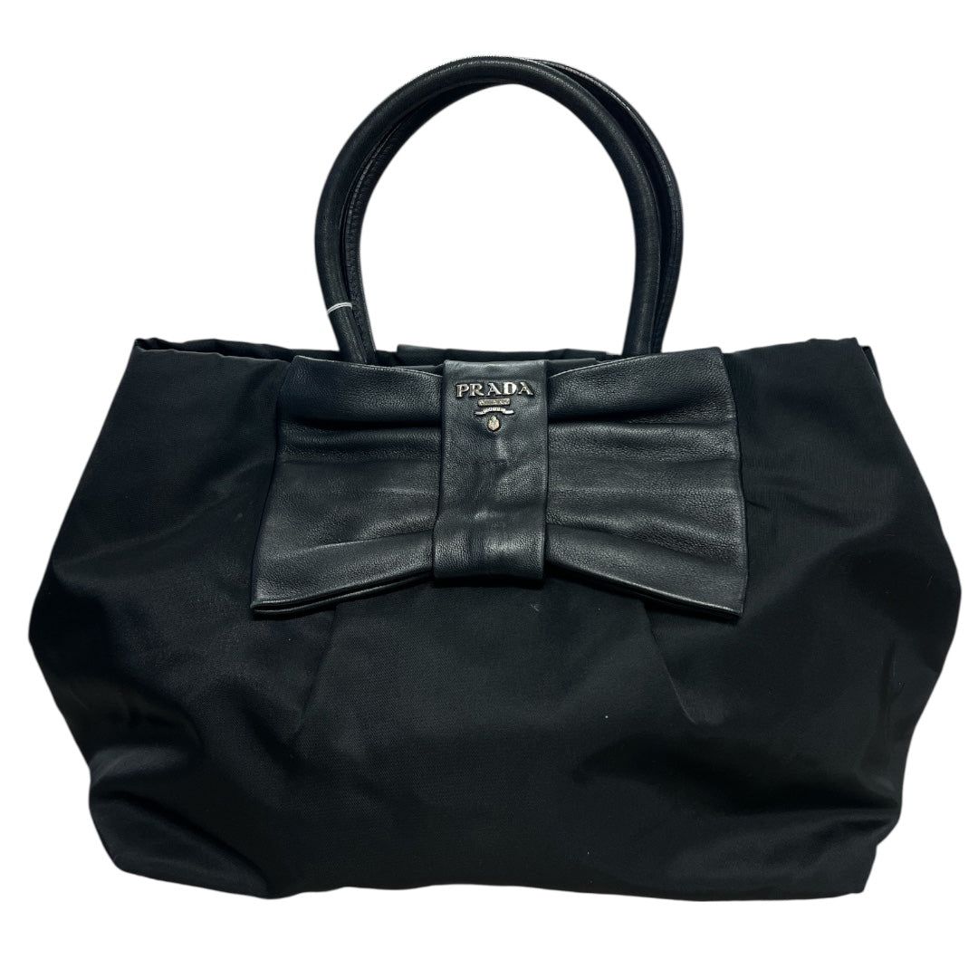 プラダ ハンドバッグ Nylon Bow Handbag Tote Bag Bl