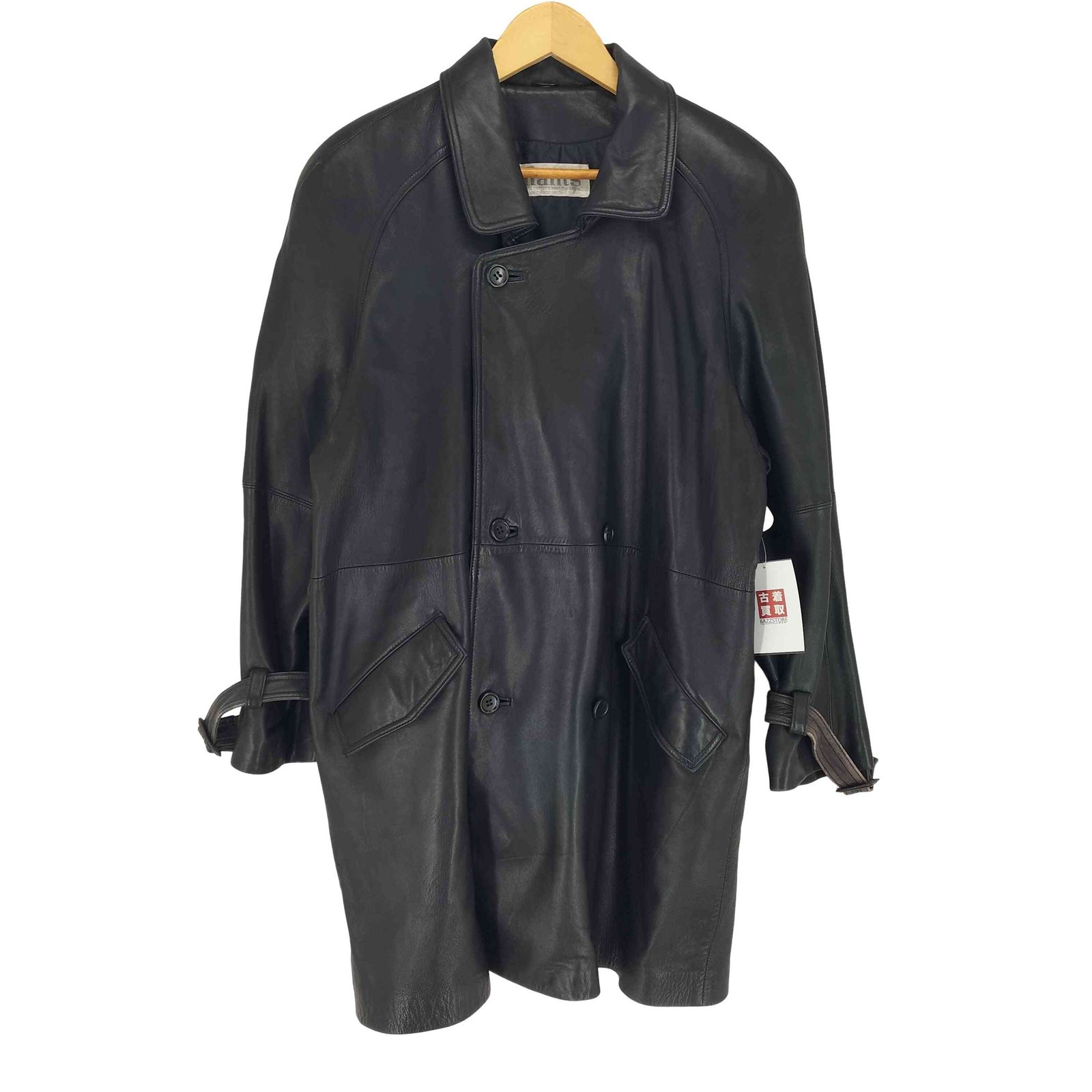 ユーズドフルギ USED古着 cow leather カーコート メンズ JPN:M