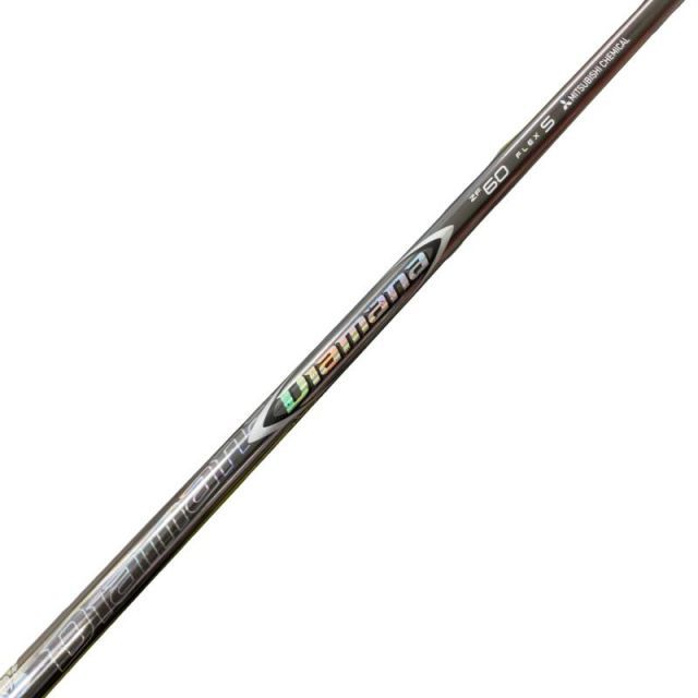 【中古】 キャロウェイスリーブ付き(QUANTUM系) 三菱ケミカル(レイヨン)ドライバー用 シャフト Diamana ZF60 (フレックスS)Cランク ゴルフクラブ
