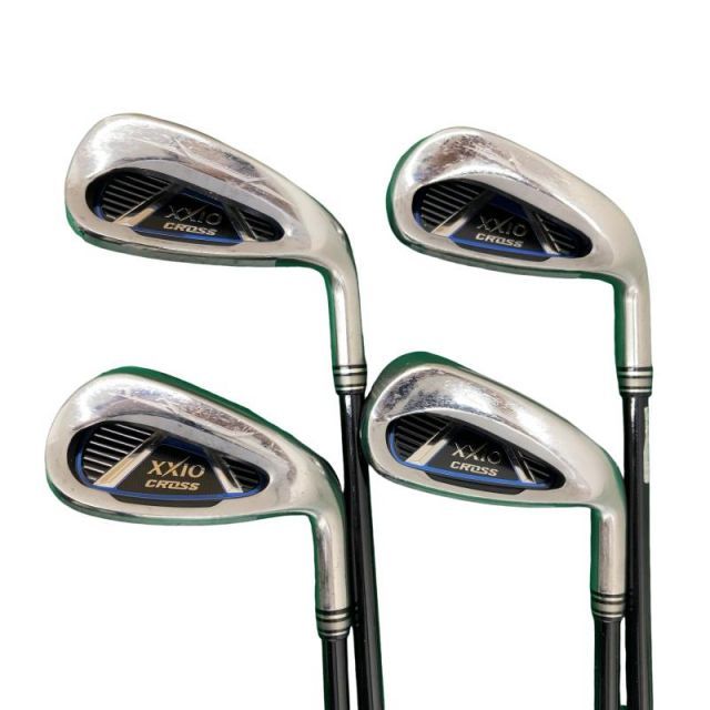 【中古】 ダンロップ XXIO CROSS 4S アイアンセット IR XXIO MH1000 (フレックスS) メンズ 男性用 右利き 右用 Cランク ゴルフクラブ
