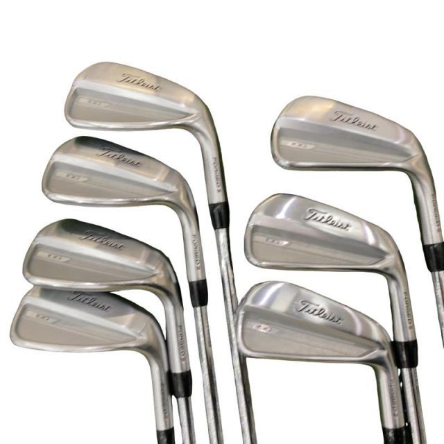 【中古】 タイトリスト Titleist T100(2023) 7S アイアンセット IR NS PRO MODUS3 TOUR115 (フレックスS) メンズ 男性用 右利き 右用 Cランク ゴルフクラブ