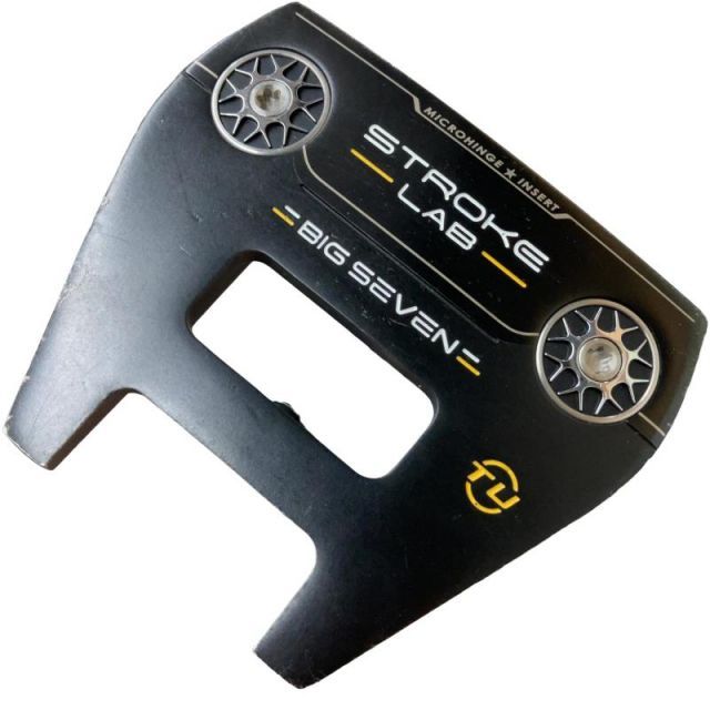 【中古】 オデッセイ STROKE LAB BLACK BIG SEVEN TU 33インチ パター PT STROKE LAB BLACK (フレックスその他) メンズ 男性用 右利き 右用 Cランク ゴルフクラブ