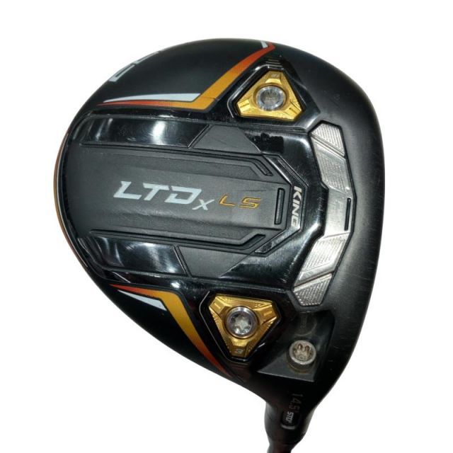 【中古】 コブラ KING LTDx LS 3W(ブラック) フェアウェイウッド FW Tour AD for Cobra(FW) (フレックスS) メンズ 男性用 右利き 右用 Cランク ゴルフクラブ
