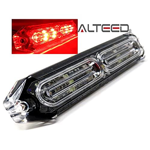 アルティード(ALTEED)小薄型LEDフラッシュライトバー 24パターン 同期連動機能有り 12V24V自動車対応 (赤)as 5736e8cb