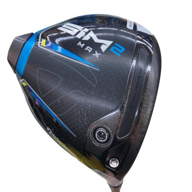 【中古】 テーラーメイド SIM2 MAX 10.5° ドライバー DR リシャフト (フレックスその他) メンズ 男性用 右利き 右用 Cランク ゴルフクラブ